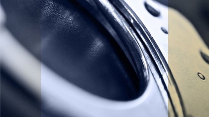 Closeup on handcuffs